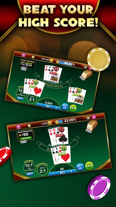Blackjack 21 - Platinum Playerのおすすめ画像5