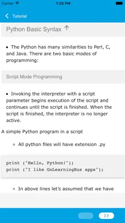 Learn Python by GoLearningBus screenshot 4