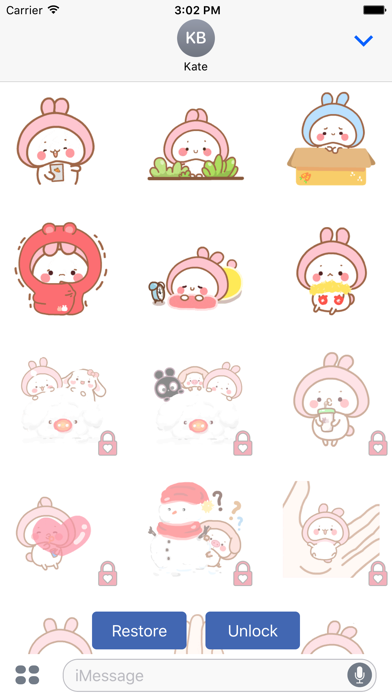 Cute Little Bunny Animation Screenshot 1 - AppWisp.com Cute Little Bunny Animation Screenshot 1 - AppWisp.com