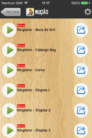 Mução Ringtones screenshot 3