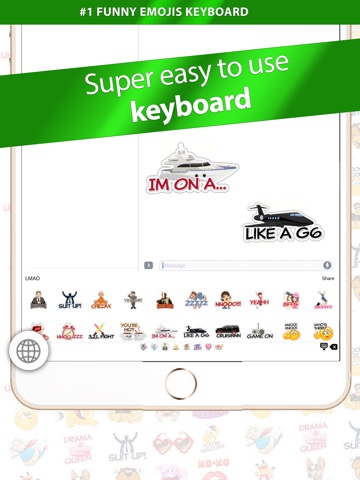 Emojis Keyboard - New Funny Stickers For Textingのおすすめ画像2