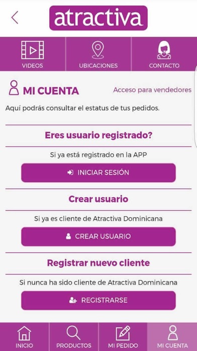 mi Atractiva APP screenshot 2