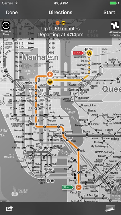 NYC Subway 24-Hour KickMap+