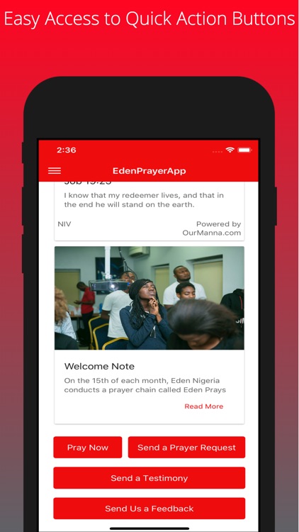 EdenPrayerApp screenshot-3