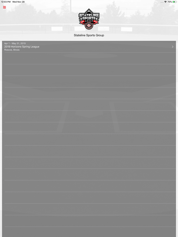 Stateline Sports Group iPad screenshot 1 - Sports app
