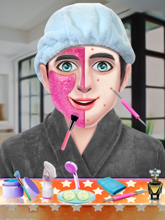 Celebrity Stylist Beard Salon iPad screenshot
