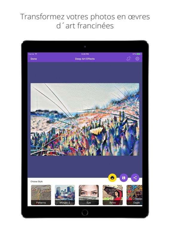 Screenshot #4 pour DeepArtEffects Filtre Photo AI