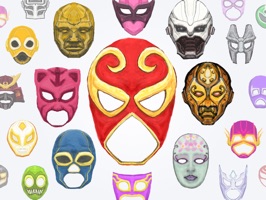 This sticker pack of 60 colorful masks can spice up your normal selfies