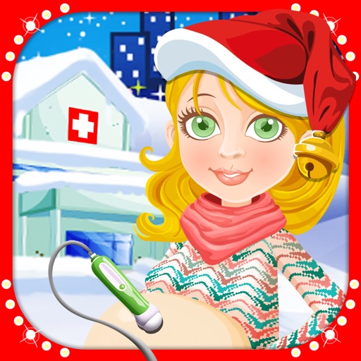 Christmas Pregnant Mommy icon