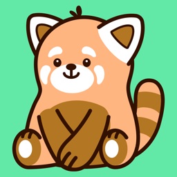 Cute Red Panda Stickers