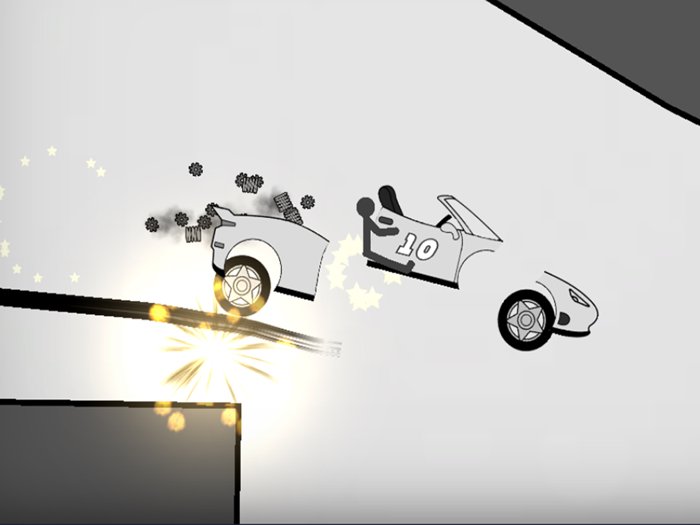 Stickman Racer Road Draw