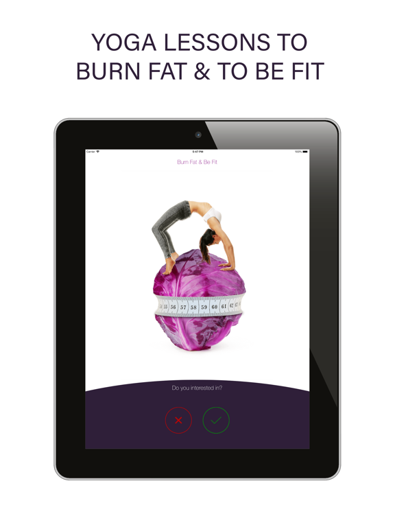 Miracle Yoga iPad screenshot