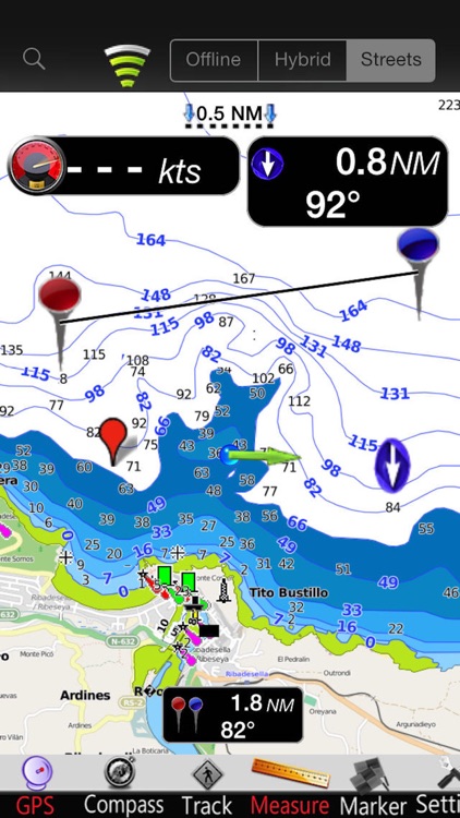 Asturias GPS Nautical Charts screenshot-3