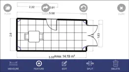 floor plan app iphone screenshot 1