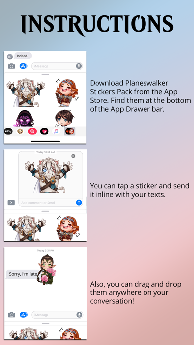 Planeswalker Stickers Packのおすすめ画像8