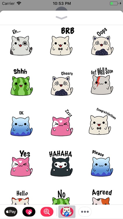 KleptoCats Stickers By Funko