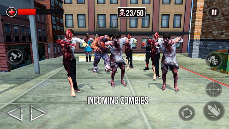 City Police Zombie Defense 3D screenshot-3