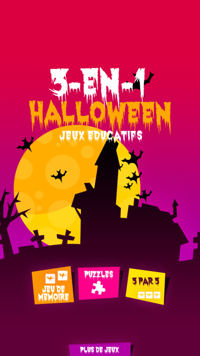 Screenshot #1 pour 3 jeux pour Halloween