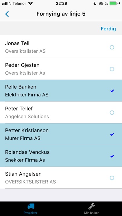 Oversiktslister Mobil 2 screenshot-3