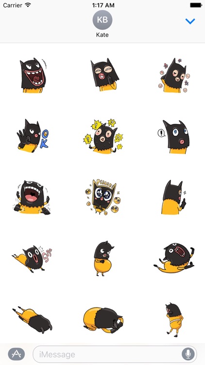 Clumsy Hero Sticker