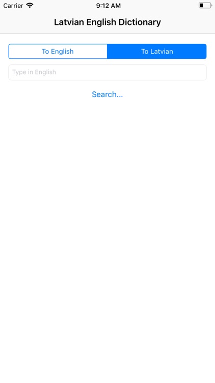 Latvian English Dictionary
