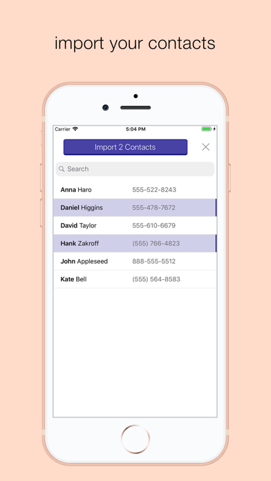KIT: Keep in Touch iPhone screenshot 3 - Social Networking app