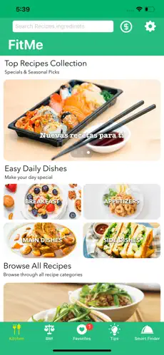 Screenshot 1 Libro de recetas saludables iphone