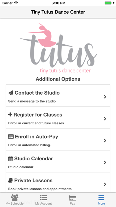 Tiny Tutus Dance Center screenshot 2