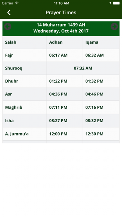 American Moslem Society (AMS) iPhone screenshot 2 - Lifestyle app