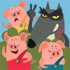 Three Little Pigs vs The Wolf icon