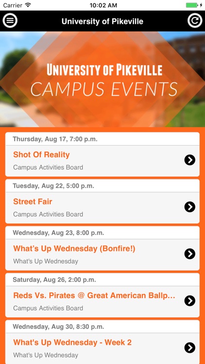 UPike Campus Events