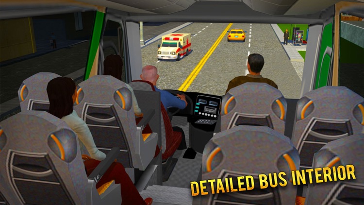Coach Bus Simulator 3D: Driving School Game screenshot-4
