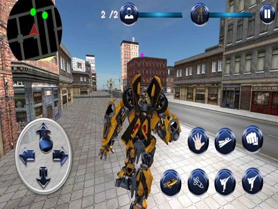 Screenshot #6 pour Future Flying City Robot