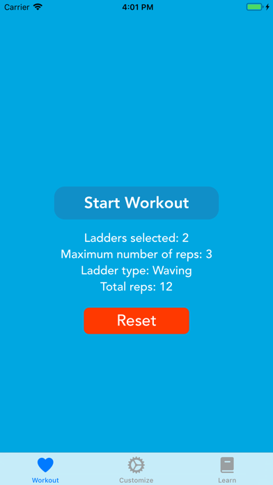 Screenshot #3 pour Ladder Workout Timer