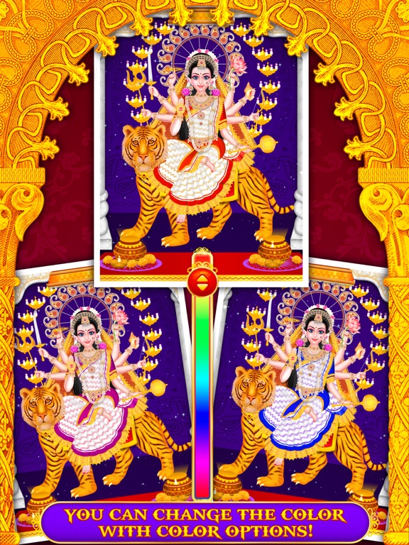 Maa Ambe Virtual Live Temple iPad screenshot 5 - Entertainment app