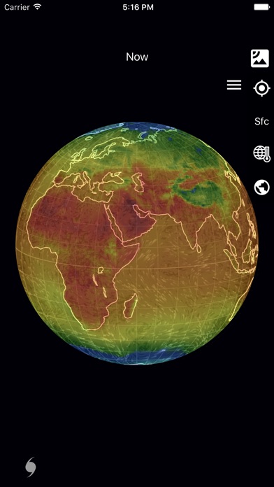 Wind Map: 3D Hurricane Tracker screenshot 4