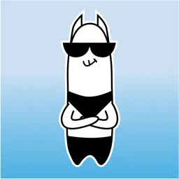 Alpaca Animated Stickers app icon
