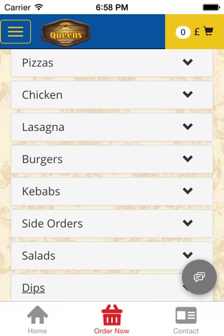 Queens Chicken And Pizza screenshot 3