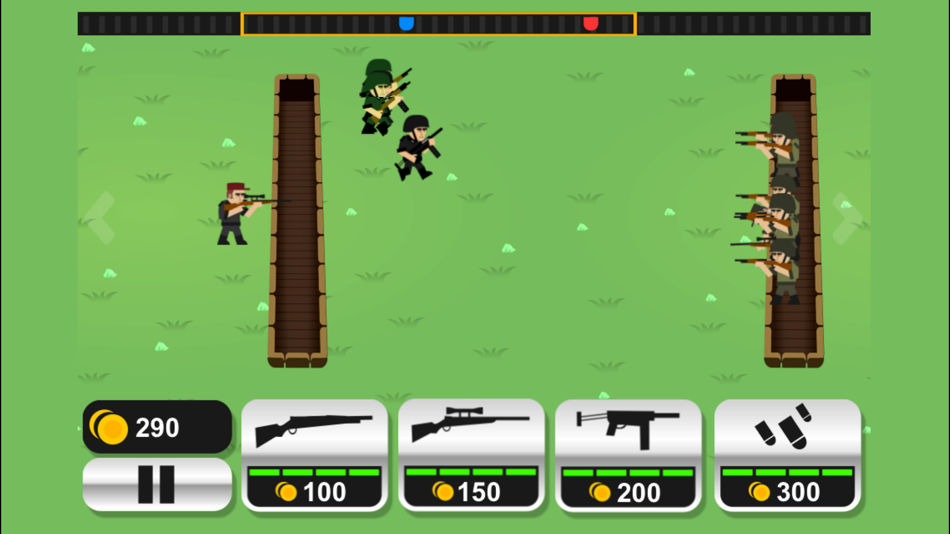 #2. Tiny Rifles (iOS) 由: Fikret Urgan