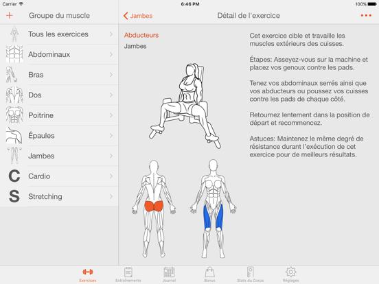 Screenshot #4 pour Fitness Point - Edition Femme