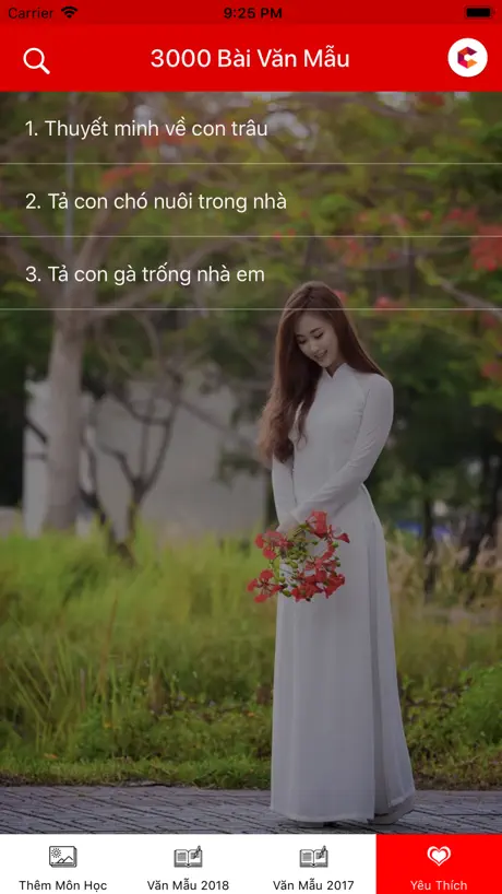 Văn Mẫu 2018