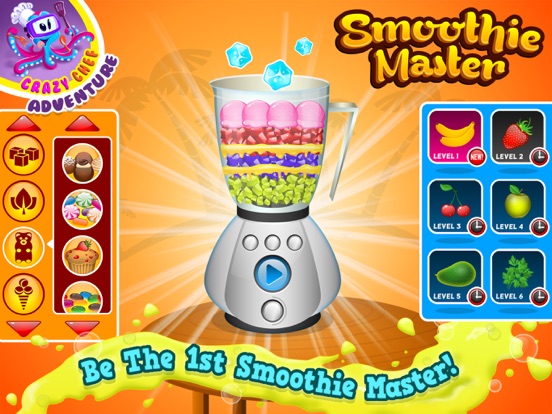 Smoothie Juice Master iPad app afbeelding 1