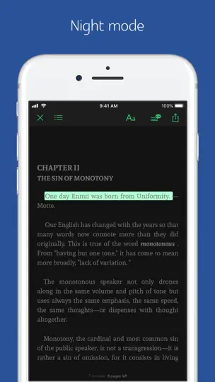 Capture d'écran de The Art Of Public Speaking Pro sur iPhone 5