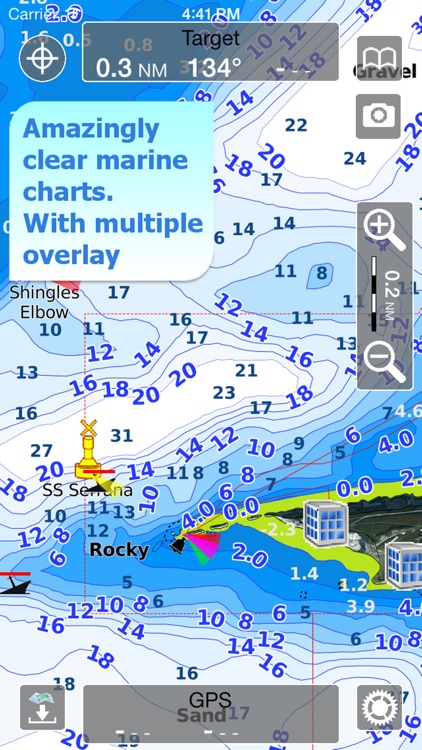 Aqua Map UK Ireland Marine GPS screenshot-0