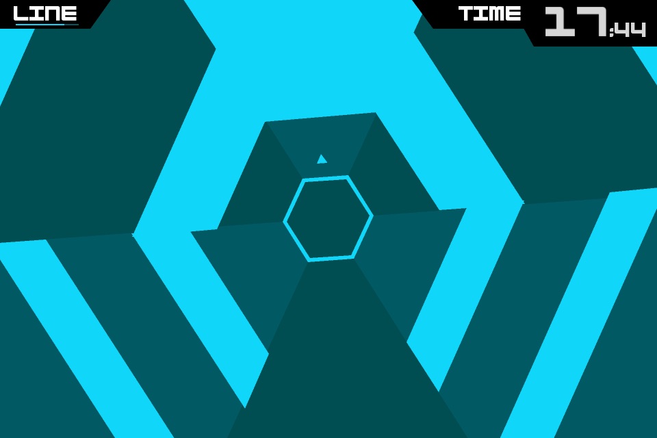 Super Hexagon screenshot 2