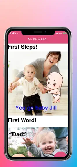 Game screenshot Baby Book - Milestone & Photos mod apk