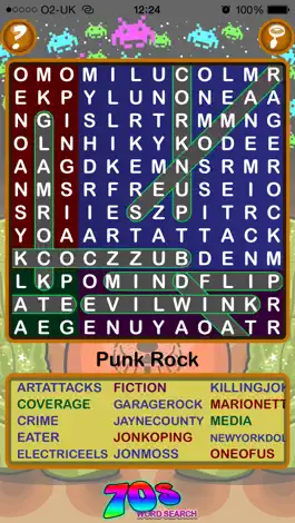 Game screenshot Epic 70s Word Search - giant seventies wordsearch apk