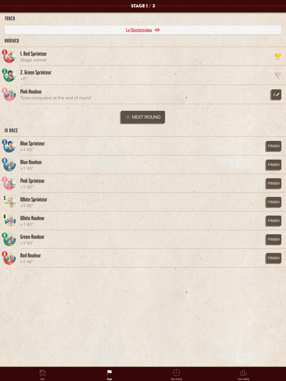 Flamme Rouge Companion iPad screenshot 2 - Utilities app