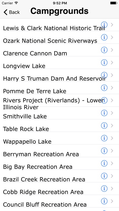 Missouri Camps & Trails screenshot 2