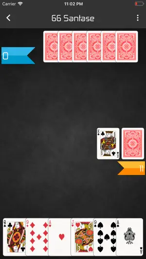 66 Santase - Classic Card Game screenshot 2